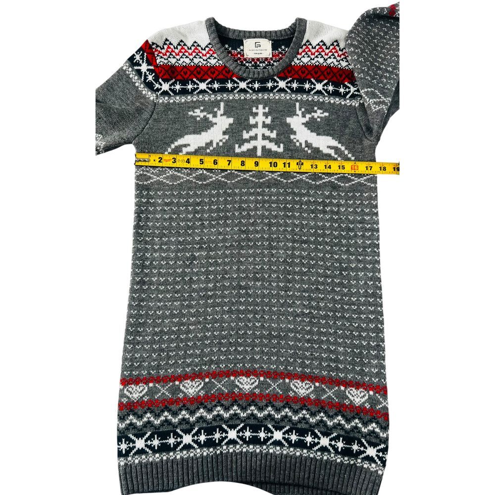 For Girls and Perfect Life Sweater Dress Reindeer Christmas Tree Holiday Warm - Picture 7 of 10